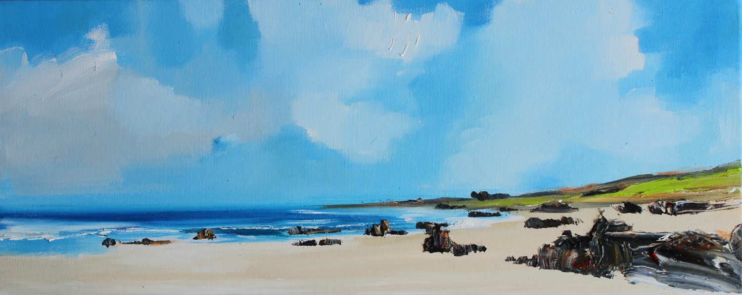 'Saligo Bay on Islay' by artist Rosanne Barr